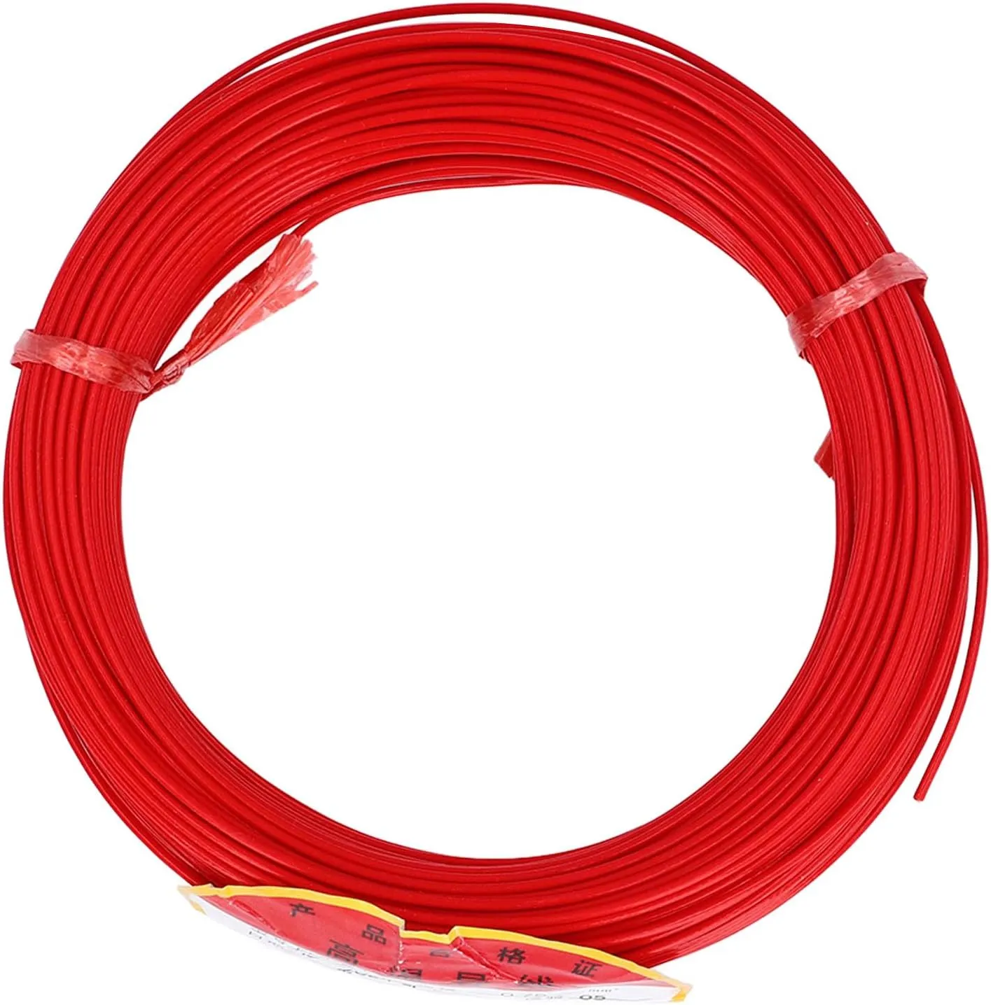 0.75mm2 Loop Detector Coil, Vehicle Loop Detector Coil Loop Wire Loop Cable Oxygen Copper Wire PTFE Shell Cable for Vehicle Loop Detector 50m 600V