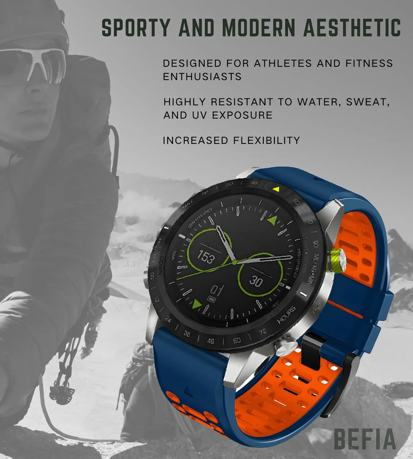 22mm Quickfit Watch Band for Garmin Fenix 5 6 7 Pro Solar Forerunner 935 745 965 955, 22 Breathable Wristband Strap