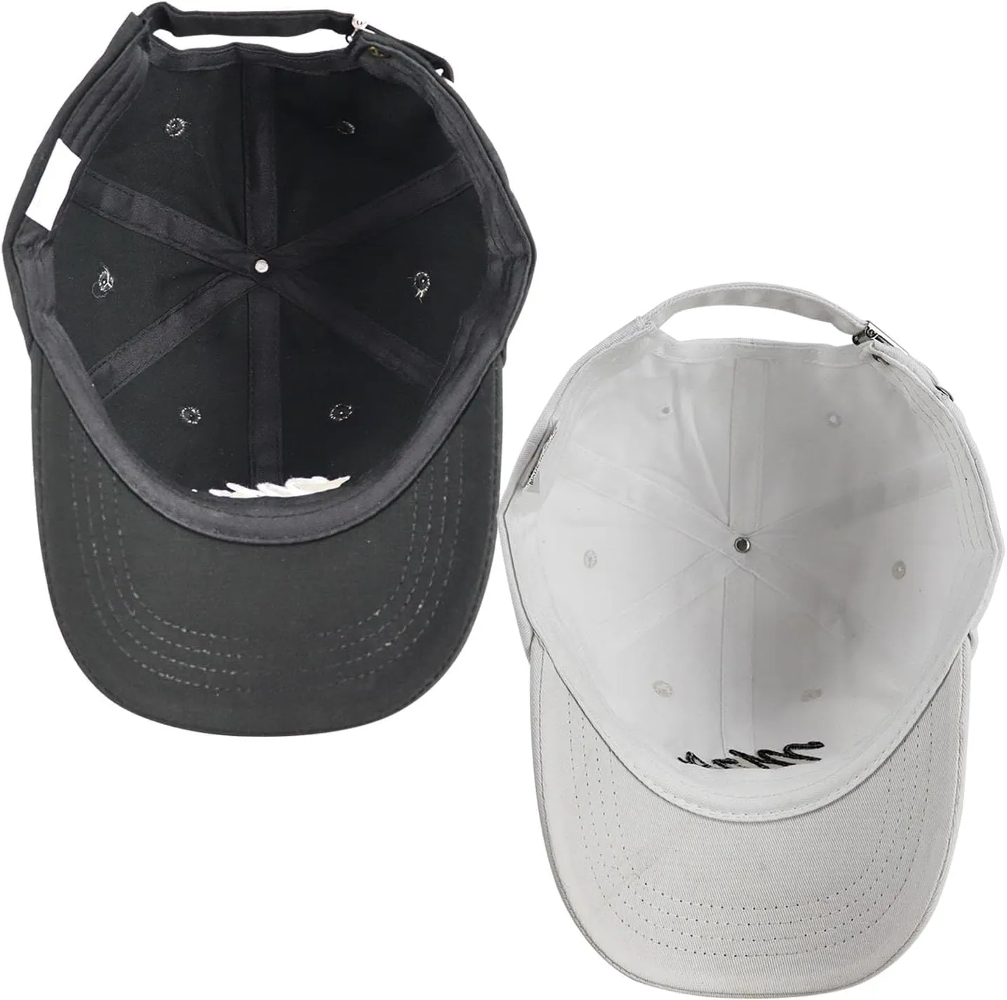 2PCS Mr Mrs Baseball Hats for Men Women, Newlywed Honeymoon Wedding Gifts, Funny Adjustable 3D Embroidered Hat Couples Set