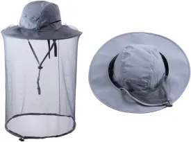 Bee Keeper Beekeeping Veil Hat face Covering Costume Fly Hornet Insect Bug Mosquito mesh Cap