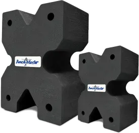 BenchMaster X-Block Shooting Rest, Multiple Sizes, Precision-Enhancing Rifle Rest, Recoil Reduction, Resistant to Gun Oil, Made in The USA