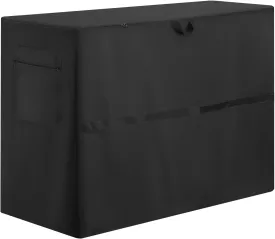 Chest Freezer Cover for Outside - Waterproof Dustproof Deep Refrigerator Covers,Fit for Outdoor Compact Large Icebox 10 Cubic Feet (55"L X 34"W X 33"H)