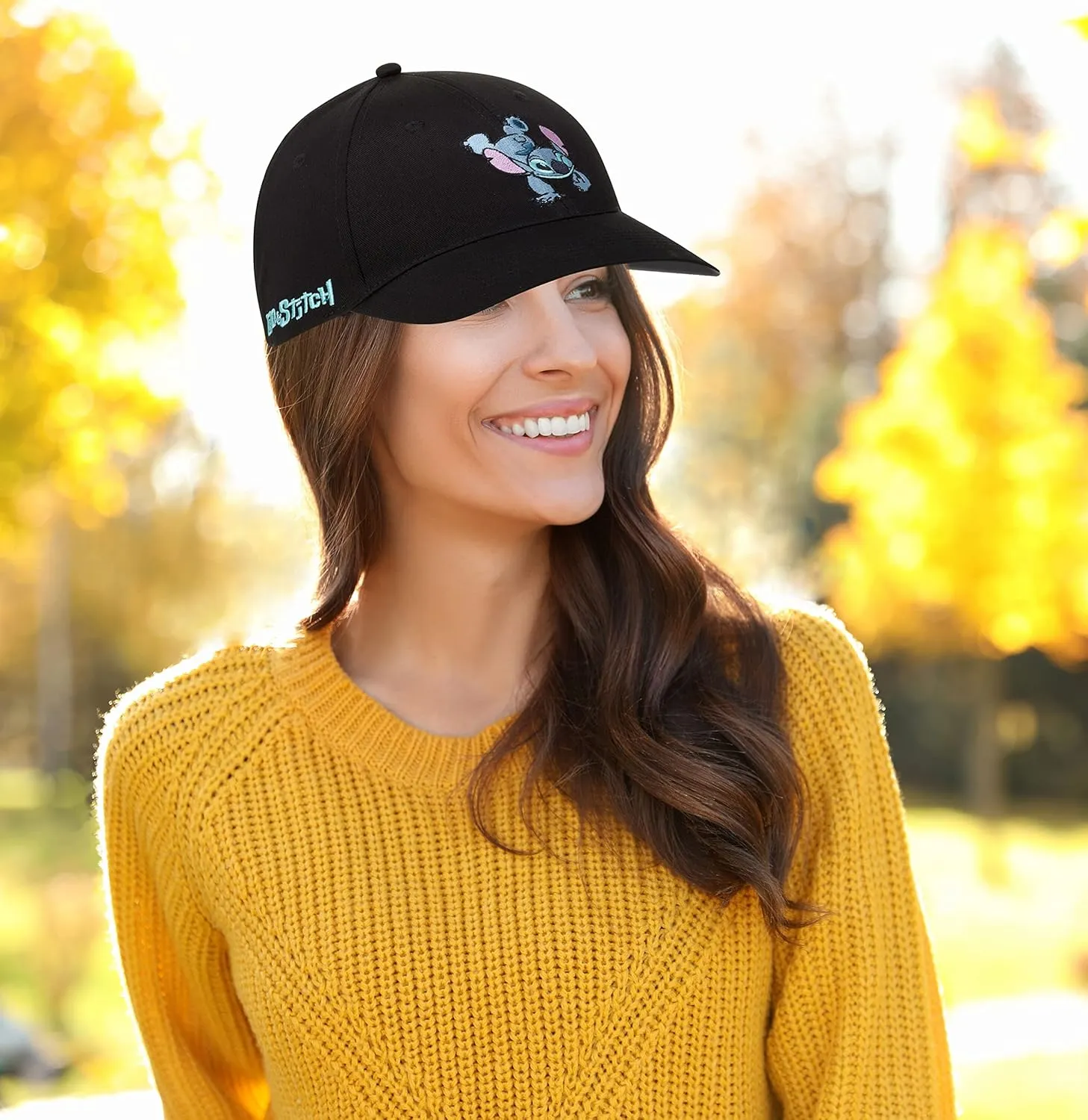 Disney Minnie Mouse Baseball Cap, Tie Dye Adjustable Hat for Women