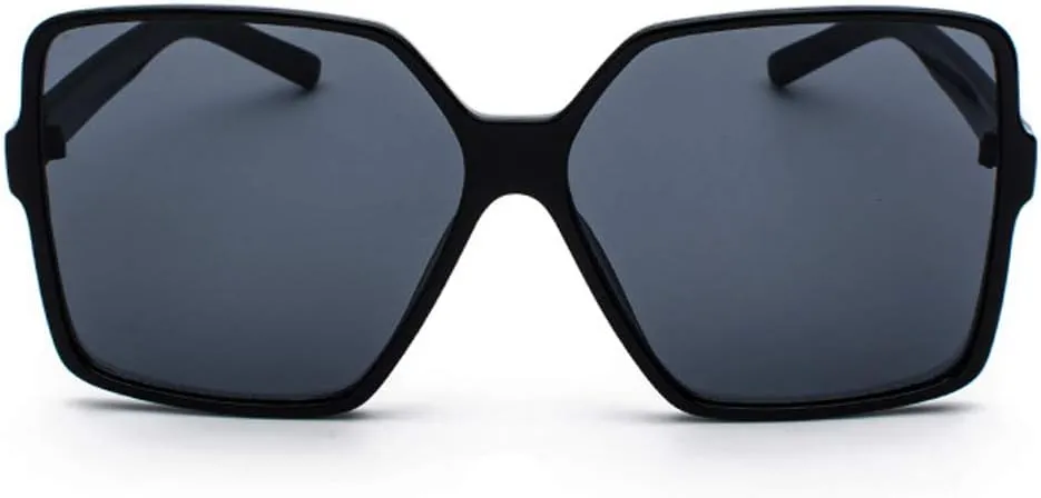 Dollger Oversized Square Sunglasses for Women Big Large Wide Fashion Shades for Men UV Protection Unisex
