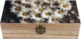 Heart Shaped Shape Wooden Decorative Storage Box with Hinged Lock, Handmade Keepsake Jewelry Chest, Elegant Retro Decor Boxes, Compact Organizer Box for Home, Wedding, Gifts