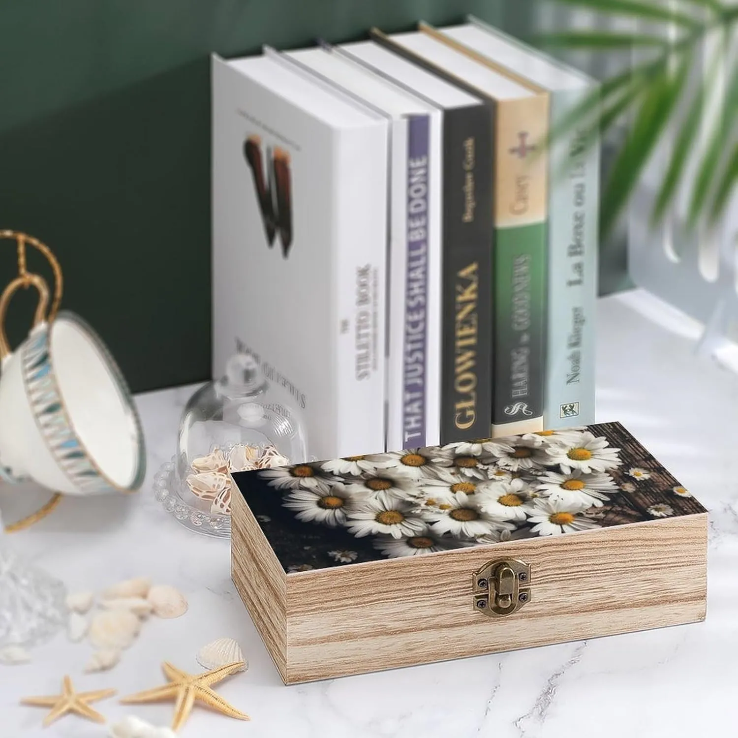Heart Shaped Shape Wooden Decorative Storage Box with Hinged Lock, Handmade Keepsake Jewelry Chest, Elegant Retro Decor Boxes, Compact Organizer Box for Home, Wedding, Gifts
