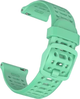 ISABAKE Watch Bands for Coros Pace 3/Apex 2 Pro/Apex Pro/Apex 46mm Smart Watch, 2mm Quick Release Sports Silicone Watch Band Breathable Wristband Strap for Coros Watch