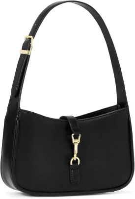 JQWSVE Shoulder Bags for Women Y2k Trendy Purse Cute Hobo Tote Handbag Mini Clutch Purse Underarm Bag With Zipper Closure