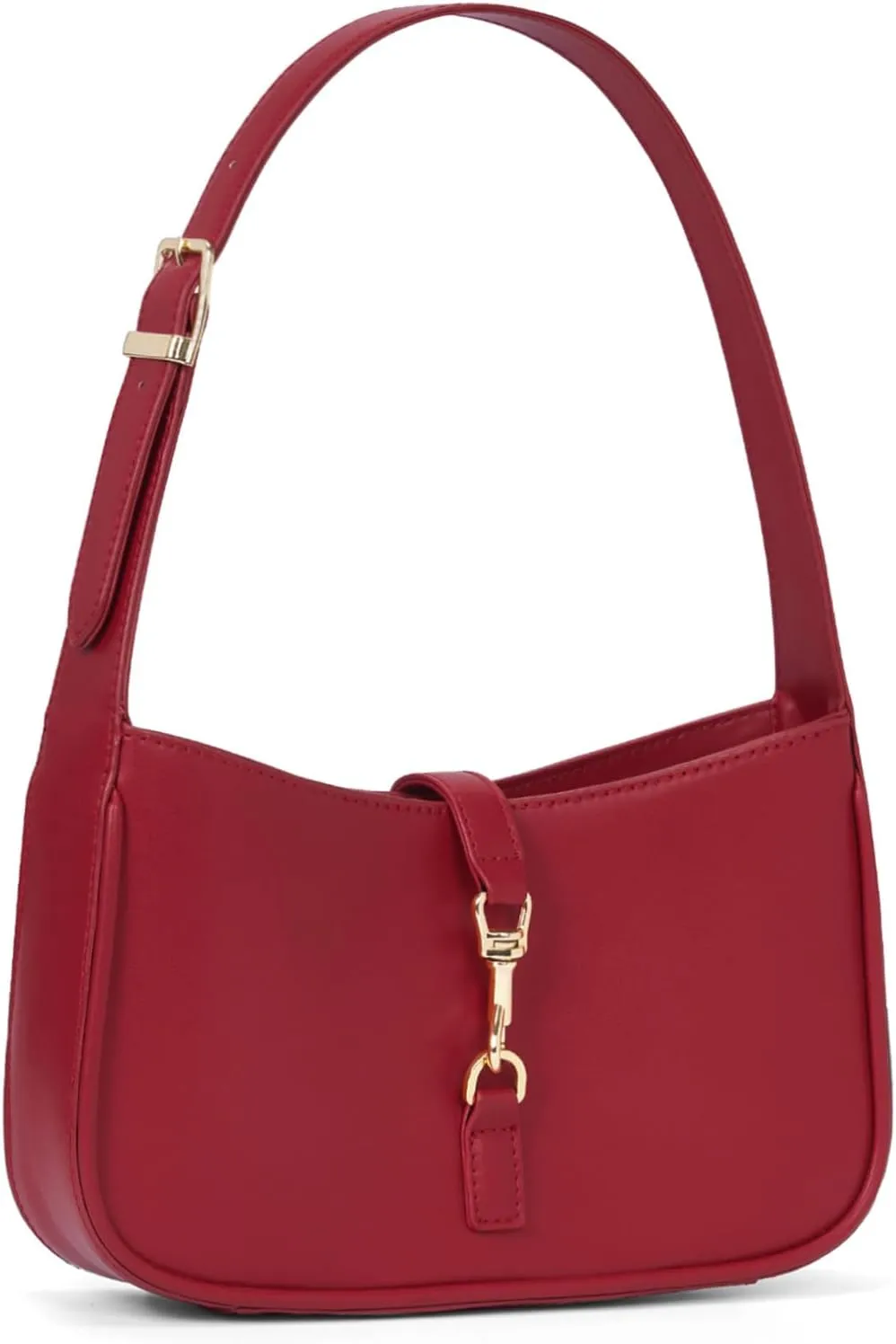 JQWSVE Shoulder Bags for Women Y2k Trendy Purse Cute Hobo Tote Handbag Mini Clutch Purse Underarm Bag With Zipper Closure