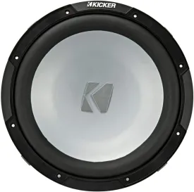 Kicker KMF12 12-inch (30cm) Weather-Proof Subwoofer for Freeair Applications, 2-Ohm