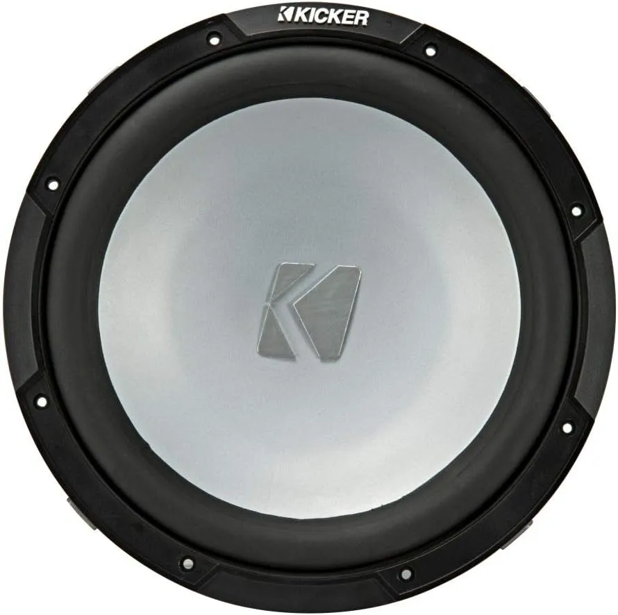 Kicker KMF12 12-inch (30cm) Weather-Proof Subwoofer for Freeair Applications, 2-Ohm