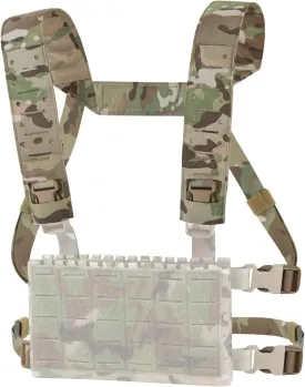 KRYDEX Laser Cut Shoulder Strap H Harness and Back Strap with Quick Release Buckles for MK3 MK4 MK5 Chest Rig