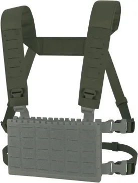 KRYDEX Laser Cut Shoulder Strap H Harness and Back Strap with Quick Release Buckles for MK3 MK4 MK5 Chest Rig