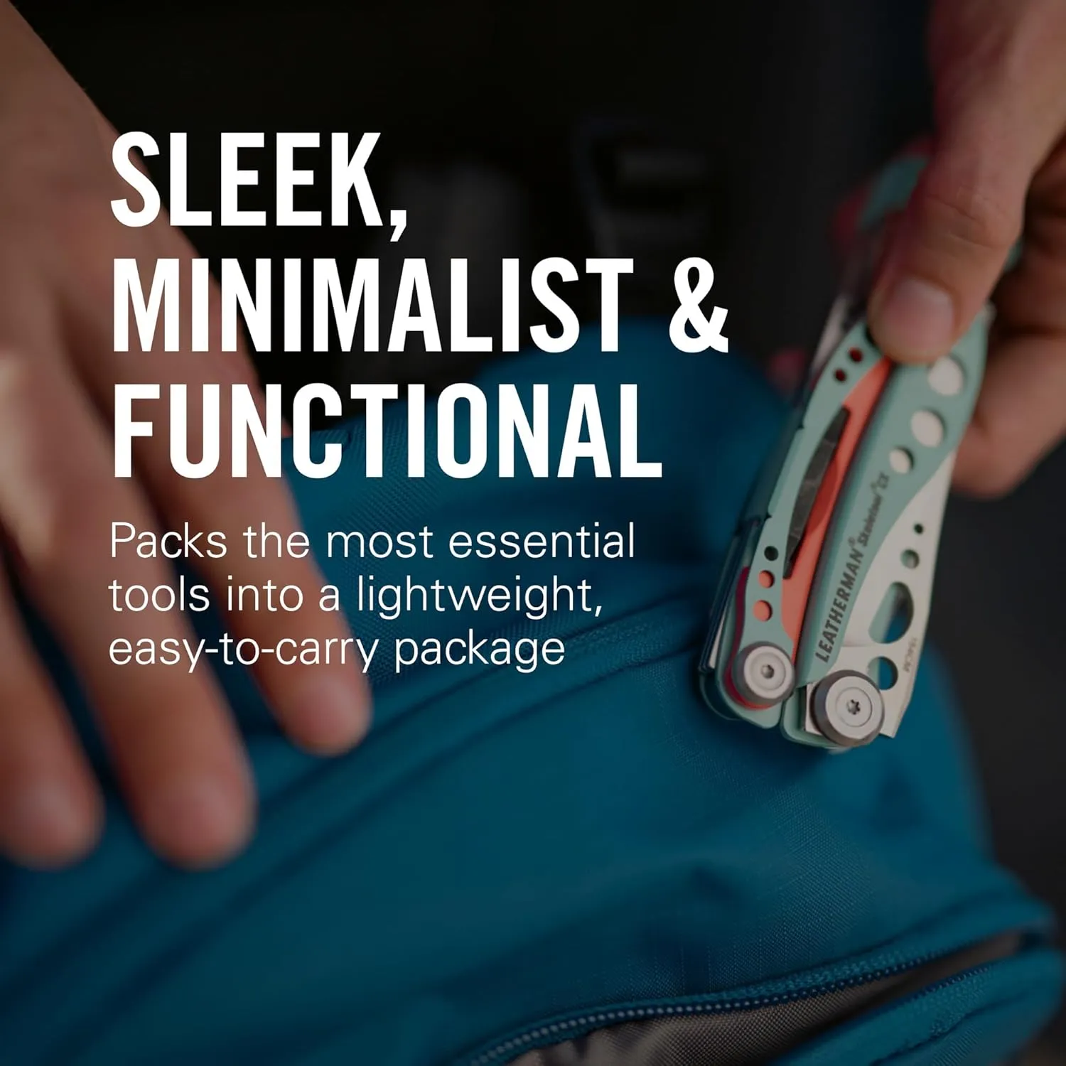 LEATHERMAN, Skeletool CX, 7-in-1 Lightweight, Minimalist Multi-Tool for Everyday Carry (EDC), Home, Garden & Outdoors, Onyx