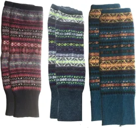 Leg Warmers for Women Long Wool Boot Warmer Thick Warm Leg Warmers for Winter