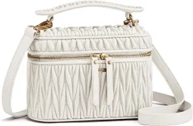 LOVEVOOK Crossbody Bags for Women, Quilted Crossbody Purses for Women, Small Shoulder Handbags for Daily, Work, Travel, Gifts