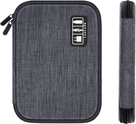 Luxtude Cord Organizer Travel, Cable Organizer Bag, Electronic Organizer Travel Case for Chargers and Cords, Tech Bag & Charger Case, Travel Essentials for Electronics Items/USB,etc