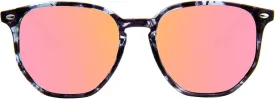 MAXJULI Polarized Oversized Hexagon Sunglasses for Women Trendy Polygon TR90 Frame Glasses 8821