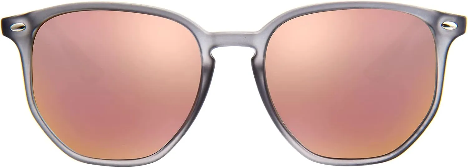 MAXJULI Polarized Oversized Hexagon Sunglasses for Women Trendy Polygon TR90 Frame Glasses 8821