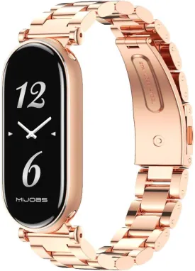 MIJOBS Strap for Xiaomi Mi Band 8/Mi Band 9 Breathable Replacement Strap for Mi Fit Band 8/9 SmartWatch Straps Wristband Bracelet for Women Men