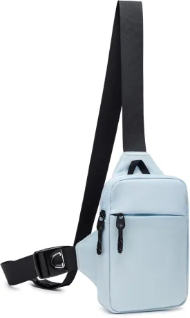 Mini Sling Bag for Men Women, Waterproof Utility Crossbody Backpack Chest Bag for Hiking Travel Sports Running