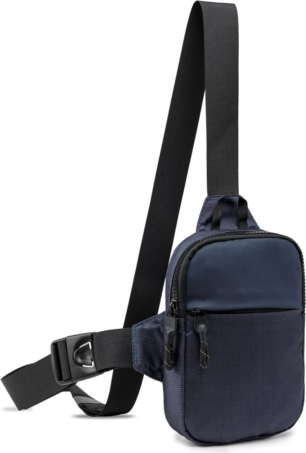Mini Sling Bag for Men Women, Waterproof Utility Crossbody Backpack Chest Bag for Hiking Travel Sports Running