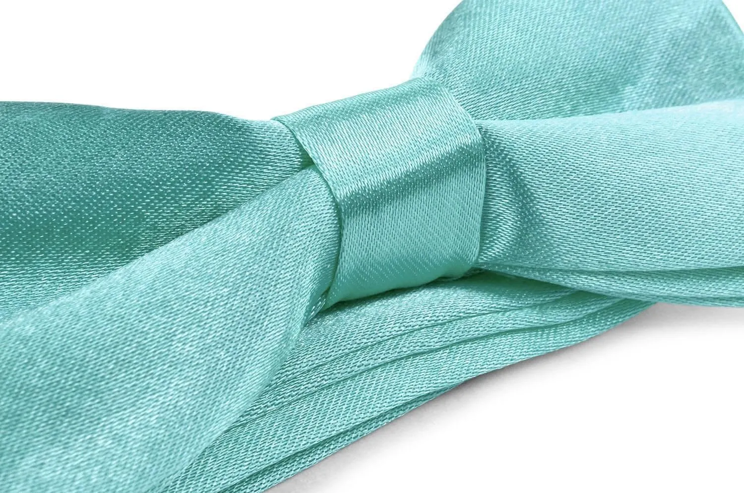 Moda Di Raza Boys Bowtie Pre-Tied Satin Formal Tuxedo Bowtie Adjustable Length Satin Kids Bow Tie