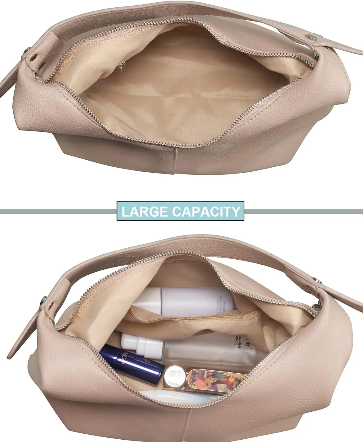 NIUEIMEE ZHOU Hobo Handbags for Women Retro Vegan Leather Clutch Purse Tote Shoulder Bags