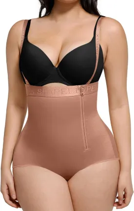 SHAPELLX Shapewear Tummy Control Panty for Women High Waist Body Shaper Waist Trainer Shaper Higher Power Panties