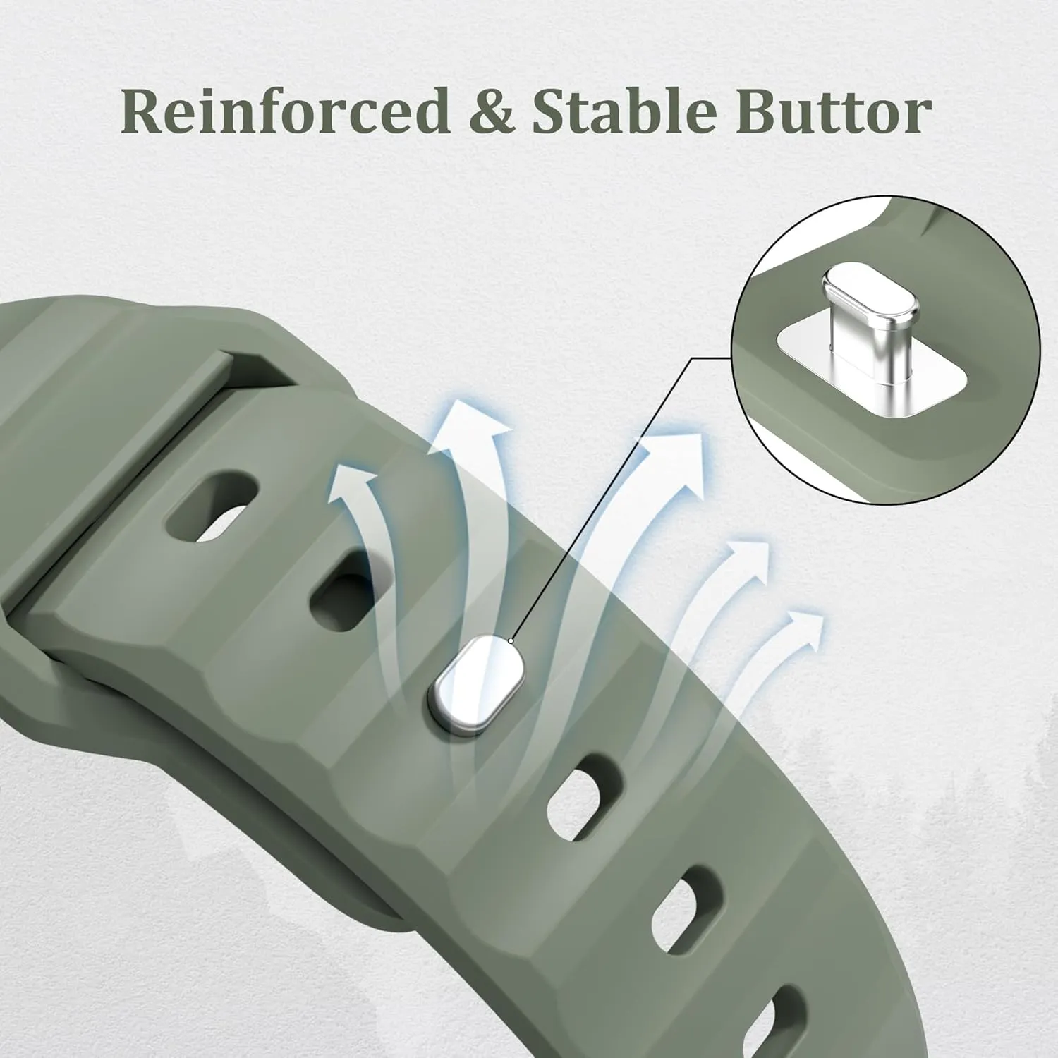 Sport Bands for Apple Watch Ultra 2 Band 49mm 45mm 44mm 42mm Men Women,Rugged Wide Silicone Waterproof Wristbands with Metal Adapter Strap for iWatch Ultra Band Series 9 8 7 6 SE 5 4 3 2,Ultra2/Ultra