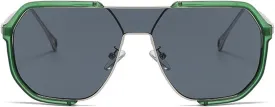 willochra Fashion Oversized Square Women Sunglasses Vintage Punk Men Outdoor Eyewear Shades UV400