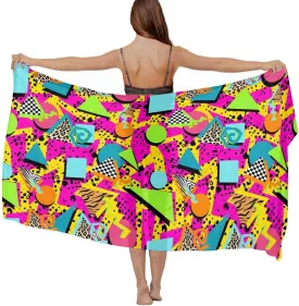 Women Swimwear Pareo Beach Cover Up Bikini Sarong Swimsuit Wrap Skirts