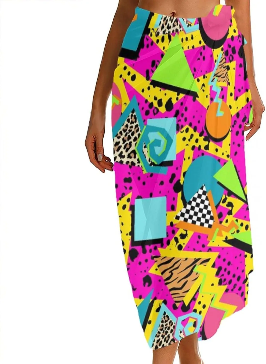 Women Swimwear Pareo Beach Cover Up Bikini Sarong Swimsuit Wrap Skirts