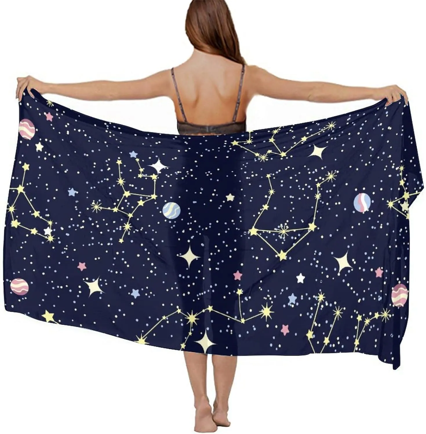 Women Swimwear Pareo Beach Cover Up Bikini Sarong Swimsuit Wrap Skirts