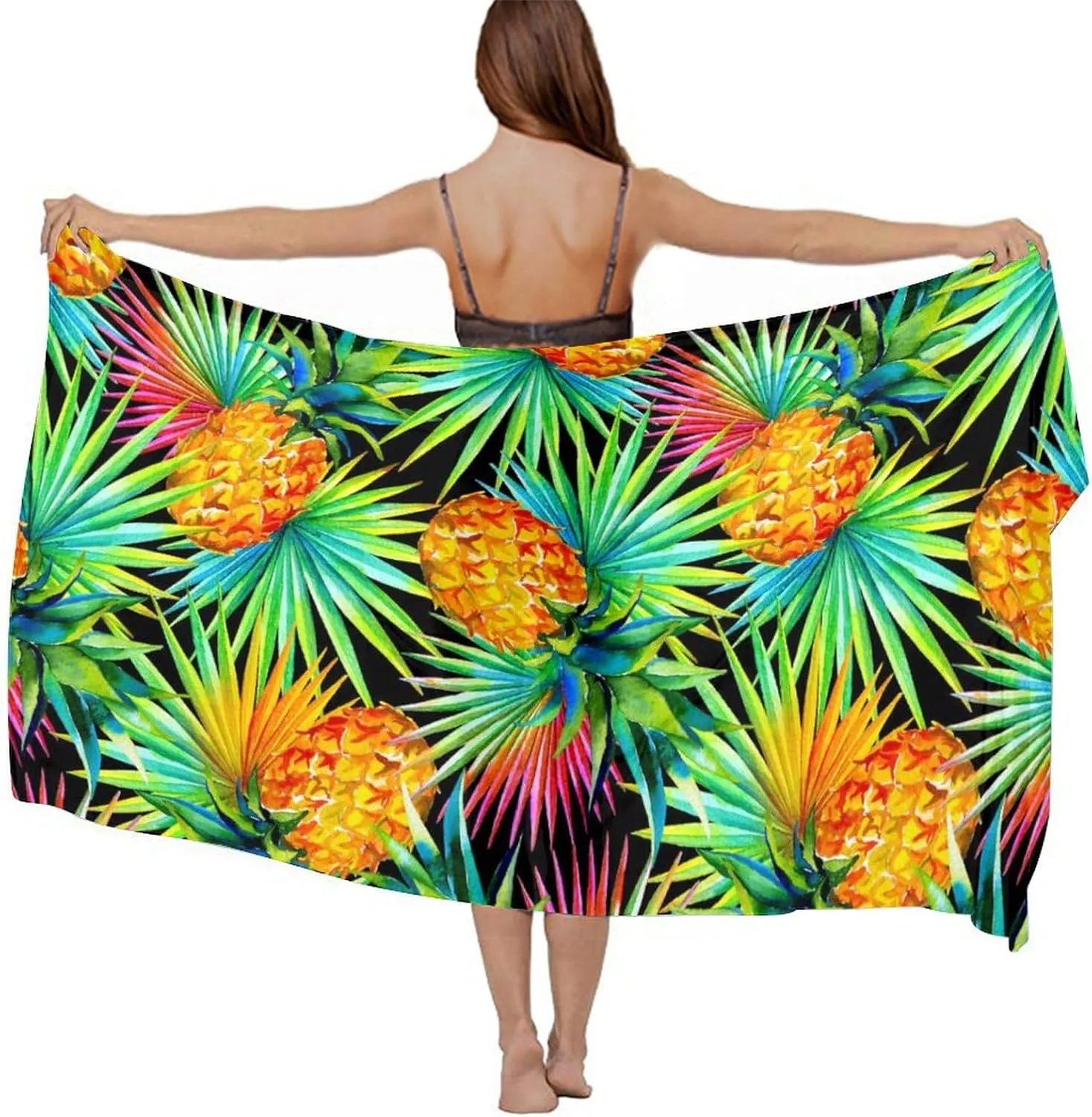 Women Swimwear Pareo Beach Cover Up Bikini Sarong Swimsuit Wrap Skirts