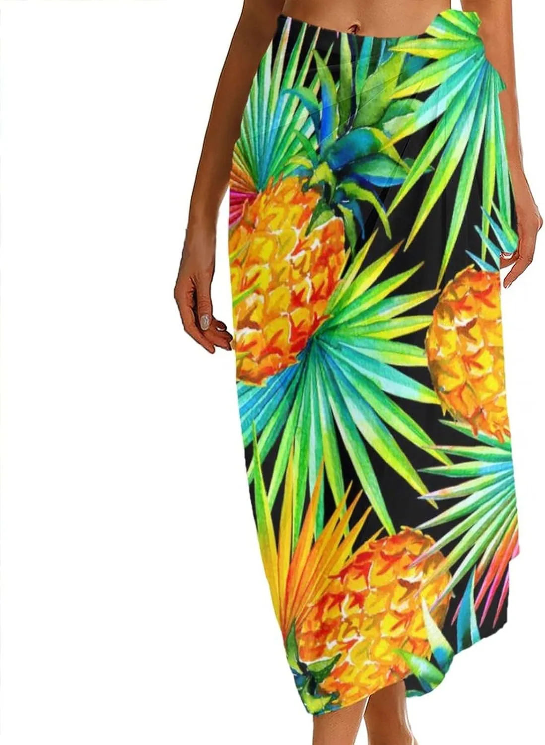 Women Swimwear Pareo Beach Cover Up Bikini Sarong Swimsuit Wrap Skirts