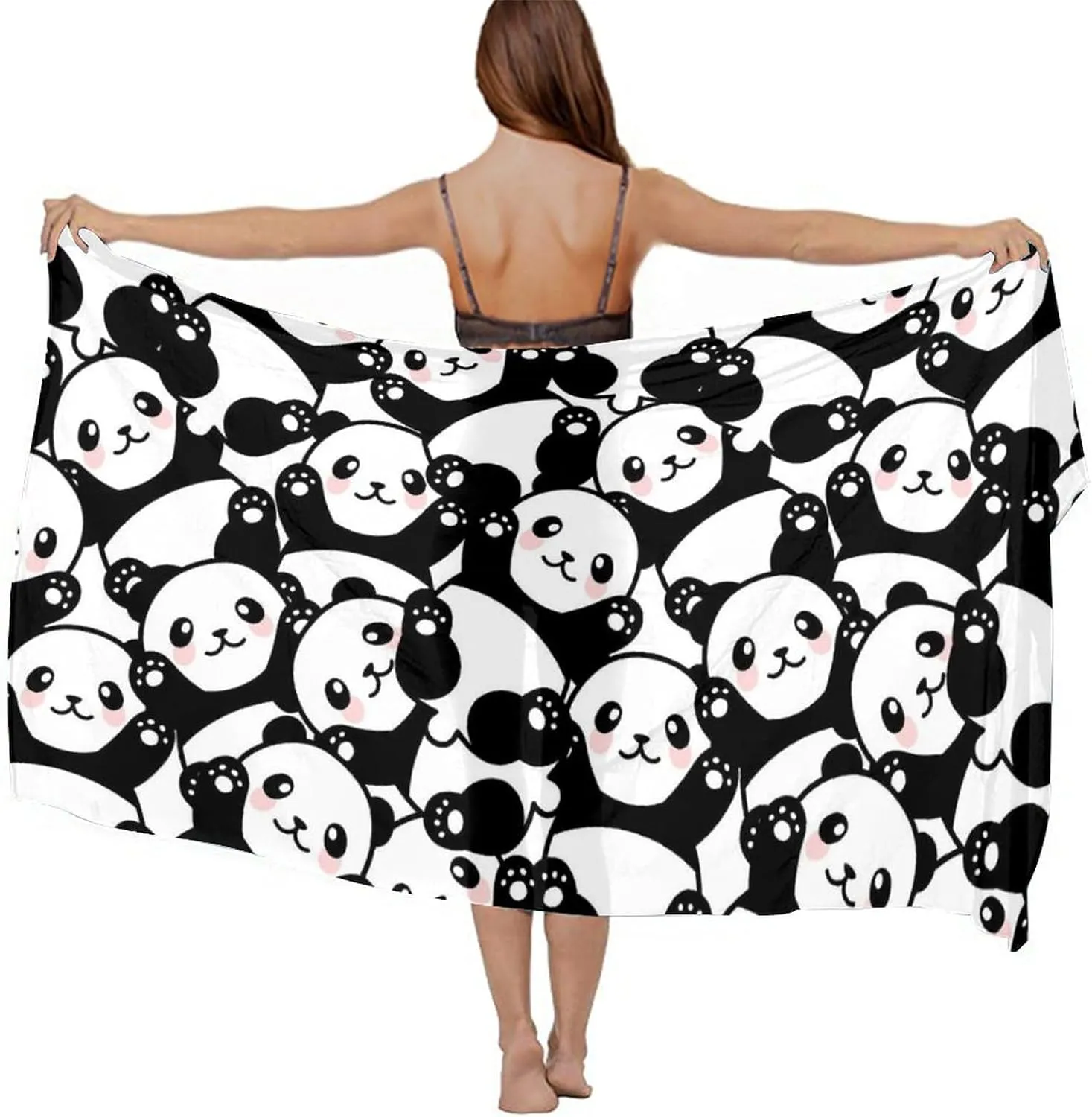 Women Swimwear Pareo Beach Cover Up Bikini Sarong Swimsuit Wrap Skirts