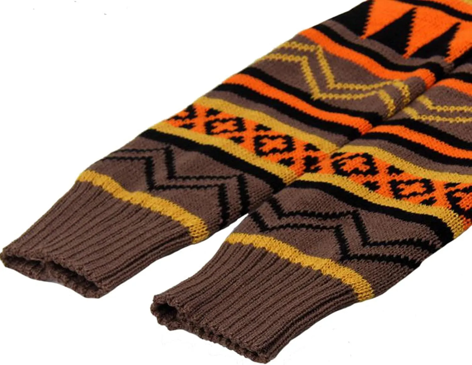 Women's Boho Knitted Warm Long Leg Warmer