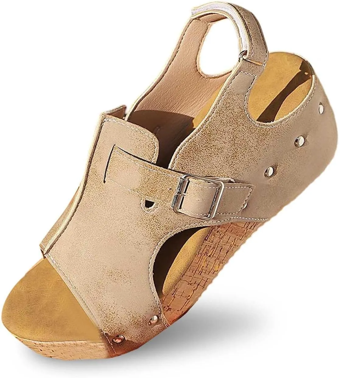 Womens Sandals Platform Wedge Sandals Ankle Strap Open Toe Casual & Dressy Summer Beach Ladies Wedges Sandal 2025